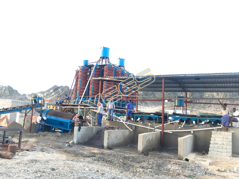 Heavy Mineral Mining Plant